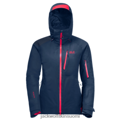 Jack Wolfskin Takki 286HZ48614 | Naisten lumi huippukokouksen tumma indigo -kokoelma Jack Wolfskin tumma indigo
