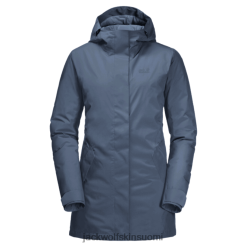 Jack Wolfskin Takki 286HZ48617 | Jack Wolfskin Frost Blue Origins Naisten kylmä lahtitakki pakkasten sininen