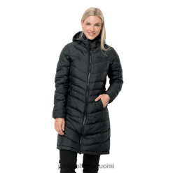 Jack Wolfskin Takki 286HZ48620 | Jack Wolfskin alkuperäinen musta selenitakki musta