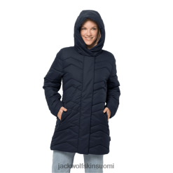Jack Wolfskin Takki 286HZ48641 | Jack Wolfskin Midnight Blue Brands Women's Kioto Coat keskiyön sininen