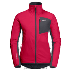 Jack Wolfskin Takki 286HZ48655 | Paras Jack Wolfskin Raspberry Red Women's Atmos -takki vadelmapunainen