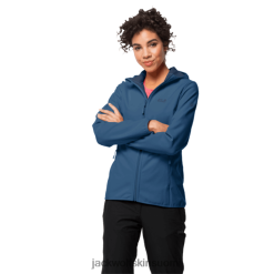 Jack Wolfskin Takki 286HZ48678 | Uudet naisten Northern Point Indigo Blue Jack Wolfskin indigo sininen