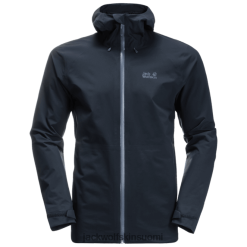 Jack Wolfskin Takki 286HZ48843 | Night sininen miesten korkein huipputakki Jack Wolfskin uusi Night sininen
