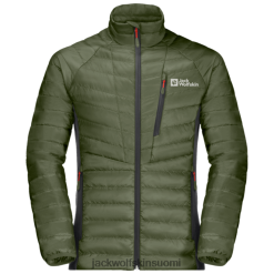 Jack Wolfskin Takki 286HZ48894 | Brändit miesten Routeburn Pro eristetty takki Greenwood Jack Wolfskin Greenwood