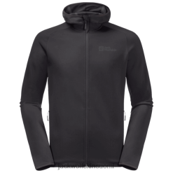Jack Wolfskin Takki 286HZ48962 | Phantom Hot Men's Baiselberg hupullinen koko Zip Jack Wolfskin fantomi