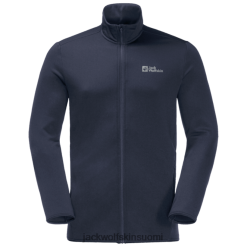 Jack Wolfskin Takki 286HZ48980 | Jack Wolfskin Origins Night Blue Men's Pack & Go Full-Zip Night sininen