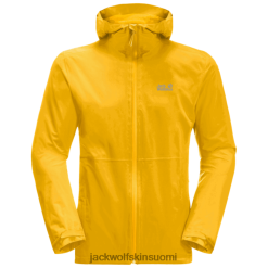 Jack Wolfskin Takki 286HZ49000 | Miesten Pack & Go Shell -kokoelmat burly keltainen XT Jack Wolfskin burly keltainen XT