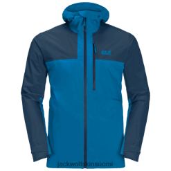 Jack Wolfskin Takki 286HZ49006 | Jack Wolfskin Men's Go Watike -takki Hot Blue Tyynenmeren alue sininen Tyynenmeren alue