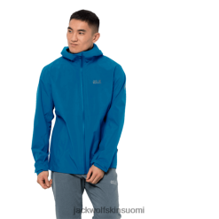 Jack Wolfskin Takki 286HZ49124 | Jack Wolfskin Brand Blue Pacific Men's JWP Shell sininen Tyynenmeren alue