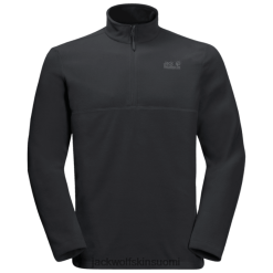 Jack Wolfskin Takki 286HZ49217 | Jack Wolfskin Black New Men's Gecko musta