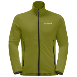 Jack Wolfskin Takki 286HZ49228 | Golden Cypress Men's DNA Fleece Uusi Jack Wolfskin kultainen sypressi