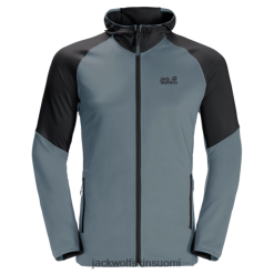 Jack Wolfskin Takki 286HZ49267 | Jack Wolfskin Brand Men's Hydro III -takki Storm Grey myrskyharmaa