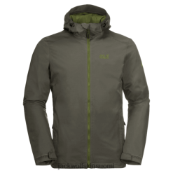 Jack Wolfskin Takki 286HZ49304 | Paras Jack Wolfskin miesten pakkas aamu -takin rypäleen lehti rypäleen lehti