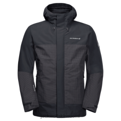 Jack Wolfskin Takki 286HZ49307 | Miesten DNA Supernova 3in1 Jack Wolfskin Phantom -kokoelma fantomi