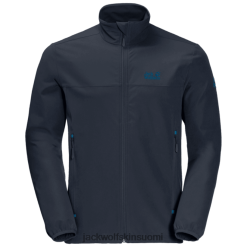 Jack Wolfskin Takki 286HZ49437 | Jack Wolfskin Men's Crestview -takki Night Blue Uusi Night sininen