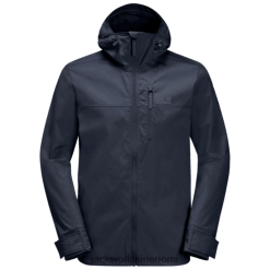 Jack Wolfskin Takki 286HZ49440 | Yö sininen Jack Wolfskin Men's Desert Wind -takkikokoelmat Night sininen