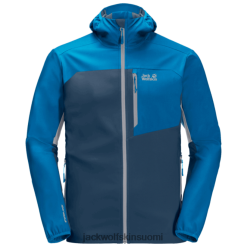 Jack Wolfskin Takki 286HZ49446 | Hot Men's Eagle Peak II Softshell Blue Pacific Jack Wolfskin sininen Tyynenmeren alue