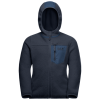 Jack Wolfskin Takki 286HZ49615 | Kokoelma Jack Wolfskin Night Blue Kid's Ice Cloud Hood -takki Night sininen