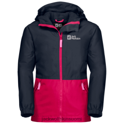 Jack Wolfskin Takki 286HZ49661 | Alkuperä Kid's Snowy Day -takki Jack Wolfskin Pink Dahlia vaaleanpunainen dahlia