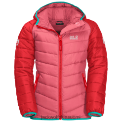 Jack Wolfskin Takki 286HZ49729 | Korallin vaaleanpunainen tuotemerkki Jack Wolfskin Kid's Zenon Winter -takki koralli vaaleanpunainen